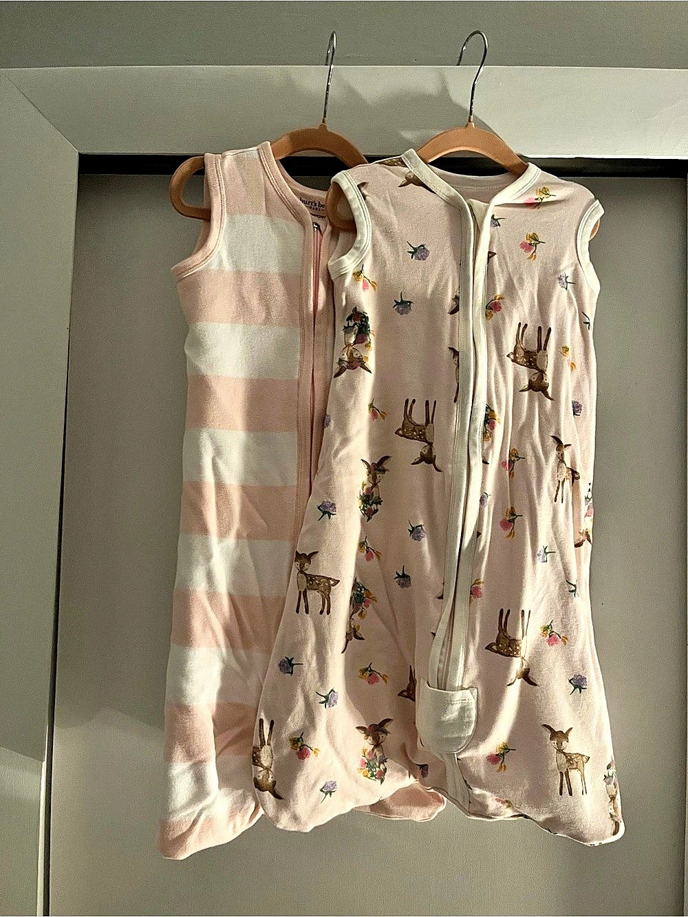 Burt’s Bees Baby, 0-6M, Small, Beekeeper, lot of two, sleep-sacks/ wearable blan
